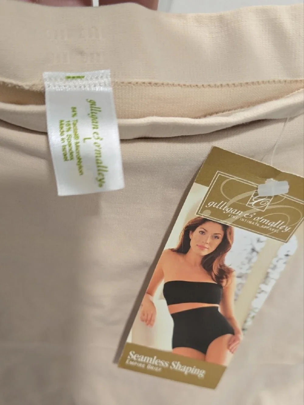 Seamless High-Waist Shaping Brief - Nude